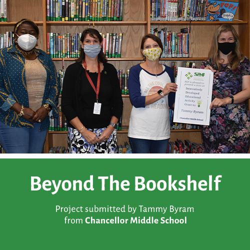 In this project, the library is moving “beyond the bookshelf” so that students have opportunities to de-stress, expend energy and enhance cognitive skills with low-tech games and activities.